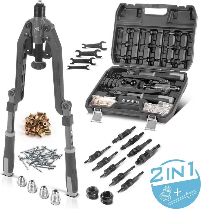 Produktbild Stahlwerk Nietmuttern- und Blindnietenzangen Set (170 mm)