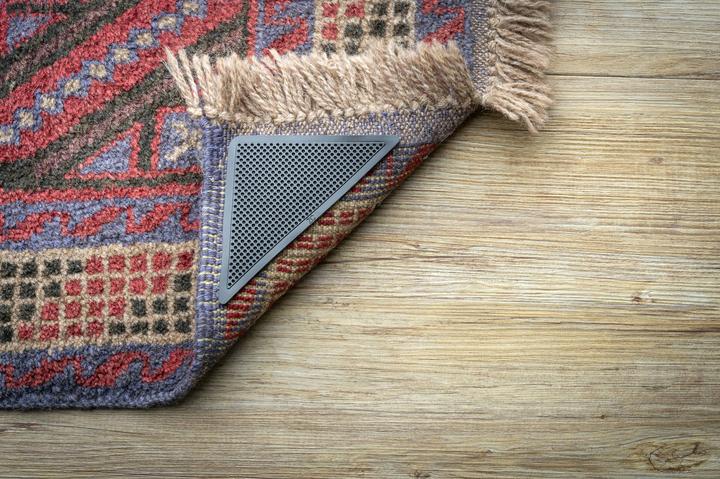 Actual product image Anti-slip carpet corners, 4 pieces