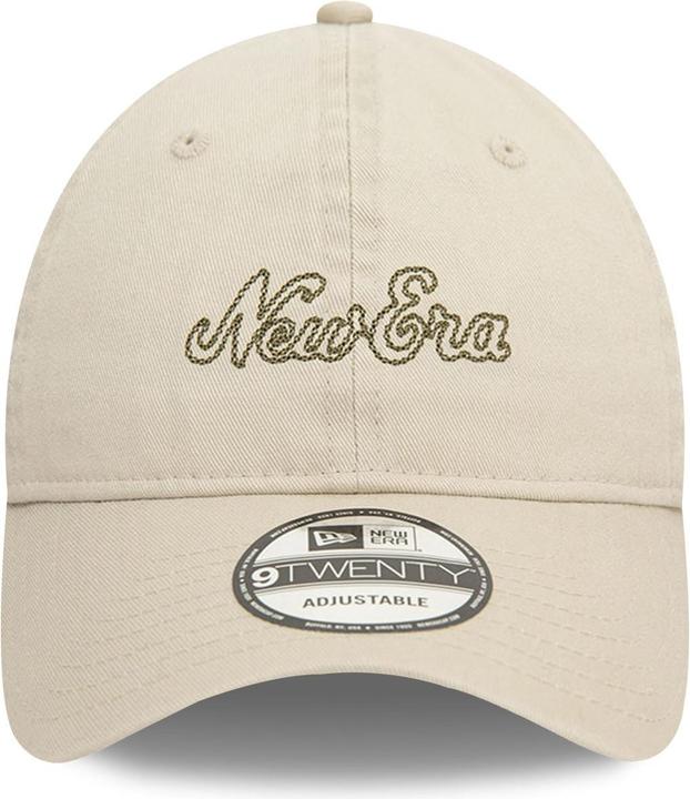 Produktbild New Era 9Twenty Adjustable Cap - BRAND STITCH beige