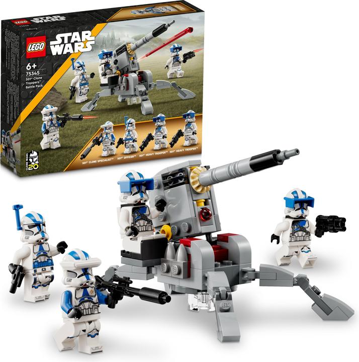 Produktbild LEGO 501st Clone Troopers Battle Pack (75345, LEGO Star Wars)