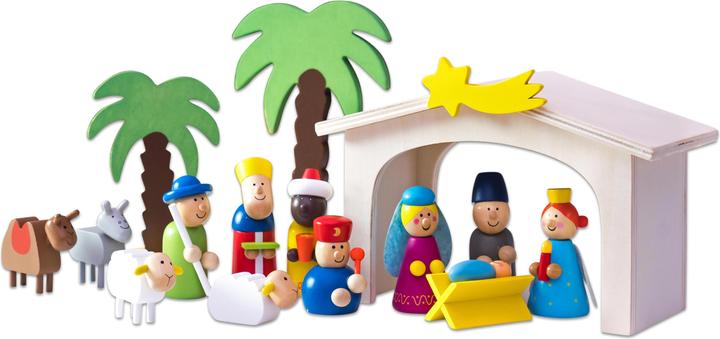 Immagine prodotto Culla di Natale in legno