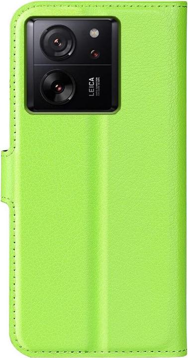 Image du produit Cover-Discount Xiaomi 13T / 13T Pro - Étui en cuir vert (Xiaomi 13T)