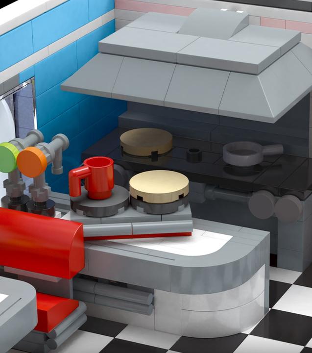 Produktbild Mould King American Diner