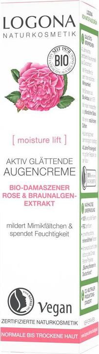 Actual product image Logona Eye cream active smoothing (Crème, 15 ml, Day + Night)