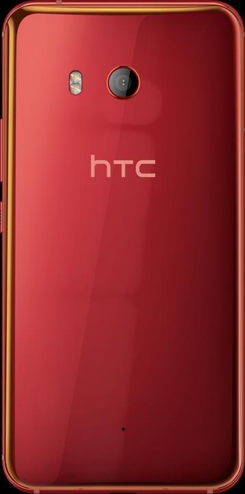 Produktbild HTC U11 (128 GB, Solar Red, 5.50", Hybrid Dual SIM, 12.20 Mpx, 4G)