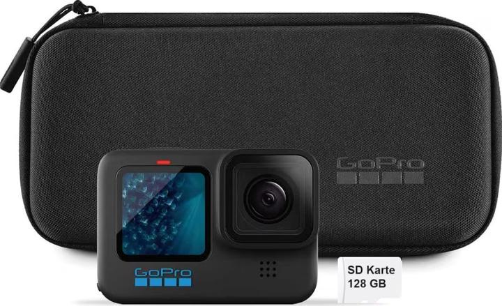 Image du produit GoPro HERO11 Black - caméra avec Casey (carte MicroSDXC 64 GB incluse) (60p, WiFi, Bluetooth)