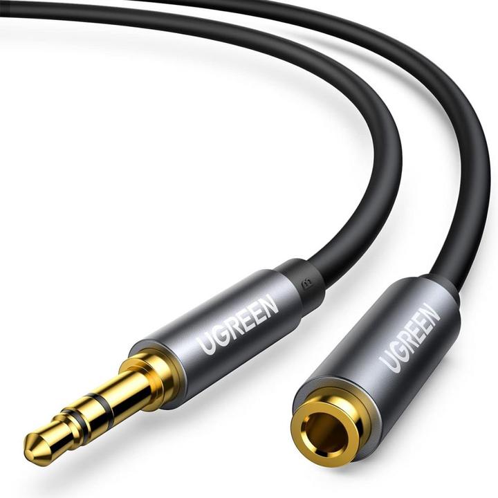Produktbild Ugreen AV118 AUX jack audio extender 3.5 mm 5m (black) (5 m)