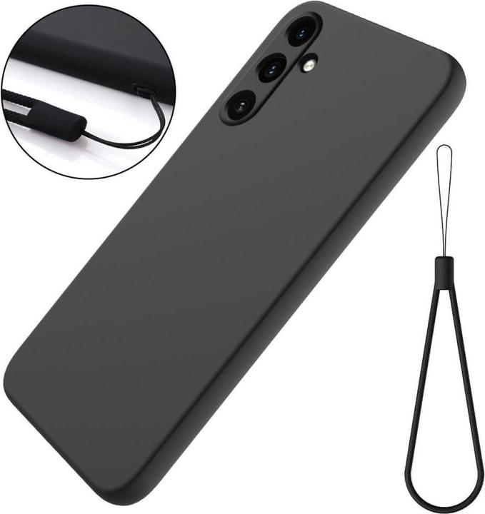 Produktbild Cover-Discount Galaxy A55 - Silikon Gummi Hülle schwarz (Samsung Galaxy A55)