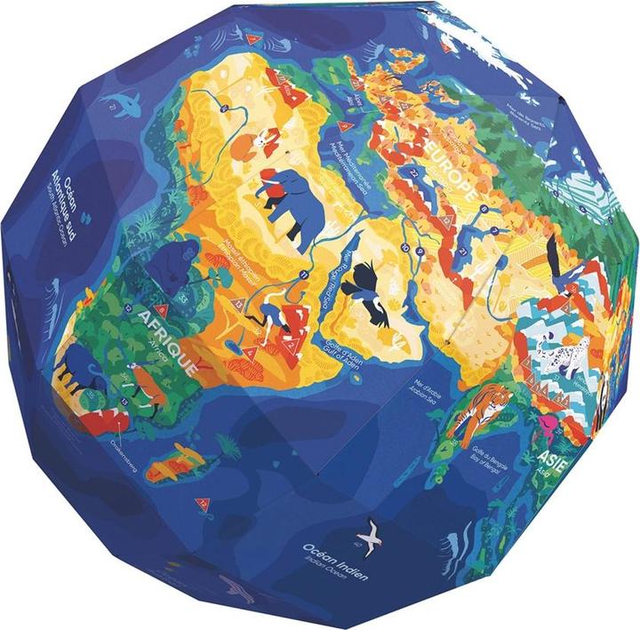 Image du produit Poppik Mon globe de bricolage, Notre planète