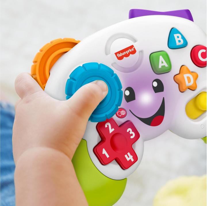 Produktbild Fisher-Price Lernspass Spielcontroller (D, DU, F, I, E) (Deutsch, Niederländisch, Englisch, Französisch, Italienisch)