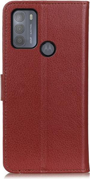 Image du produit MU Classic Série de couvertures de livres en cuir litchi (Motorola Moto G50)