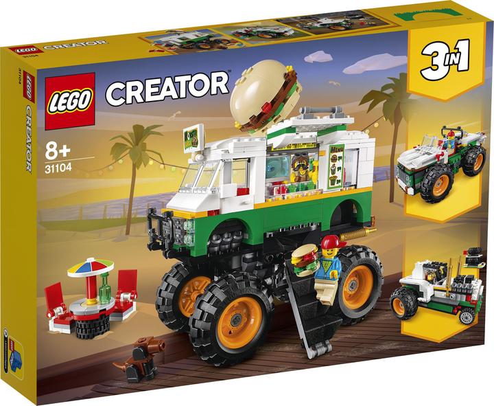 Actual product image LEGO Burger Monster Truck (31104, LEGO Creator Expert)