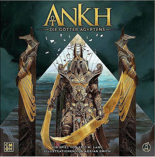 Actual product image Asmodée CMND0149 - Ankh - Board game, 2-5 players, ages 12+ (DE edition) (German)