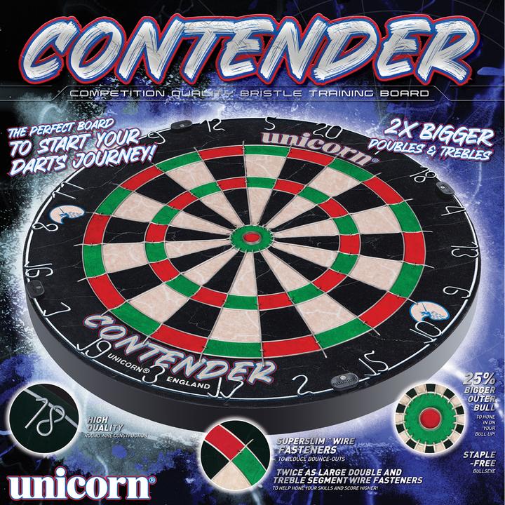 Actual product image Unicorn Contender dartboard