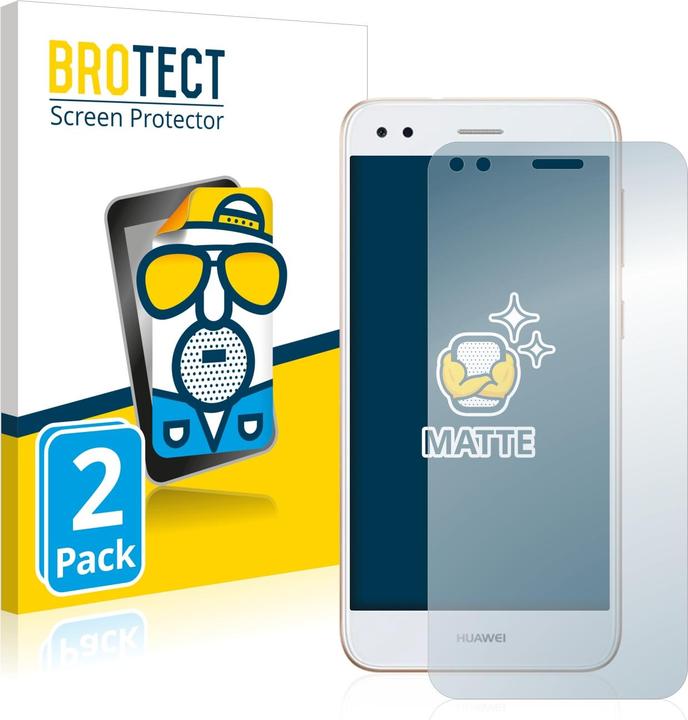 Productafbeelding BROTECT Beschermer Anti-verblinding (2 Stuk, Huawei P9 Lite Mini)