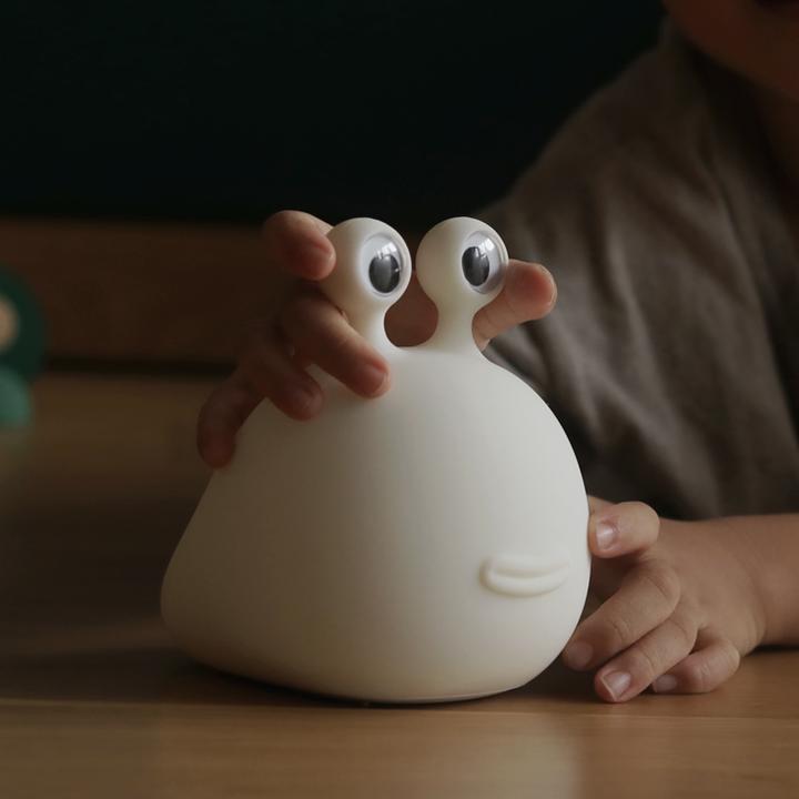 Actual product image Muid Slug Night Lamp