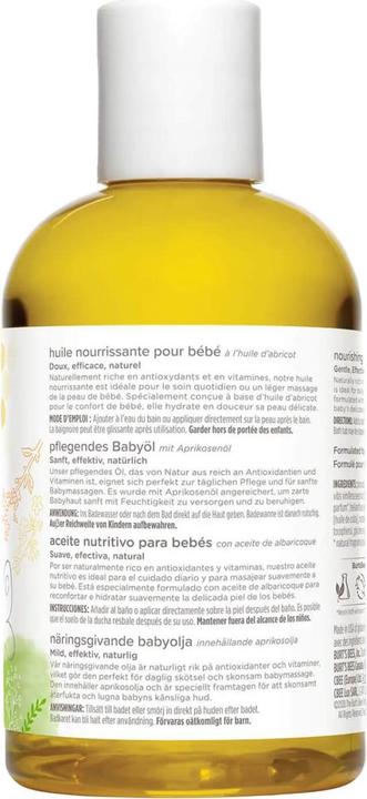Image du produit Burt's Bees Huile nourrissante pour bébé