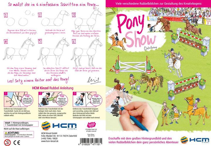 Actual product image Scribble Down - Pony Show (1 x)