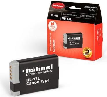 Actual product image Hähnel Replacement battery HL-13L, for Canon NB-13L (Rechargeable battery)