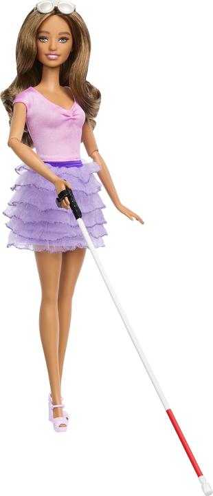 Produktbild Barbie Fashionista Puppe im lila Rüschenrock