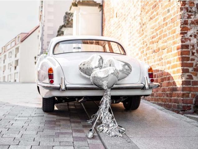 Image du produit Partydeco Kit de décoration de voiture pour les mariages DIY