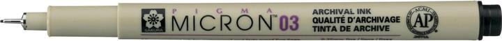 Actual product image Sakura Fibre-tip pen Pigma Micron (Black, 1 x)