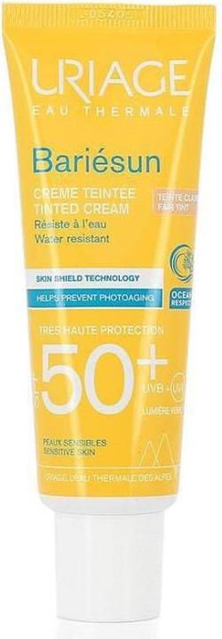 Produktbild Uriage TÃ³novanÃ½ pleÅ¥ovÃ½ krÃ©m na opalovÃ¡nÃ­ SPF 50+ Bariesun Fair Tint (Tinted Cream) 50 ml (Sonnencreme, SPF 50+, 50 ml)