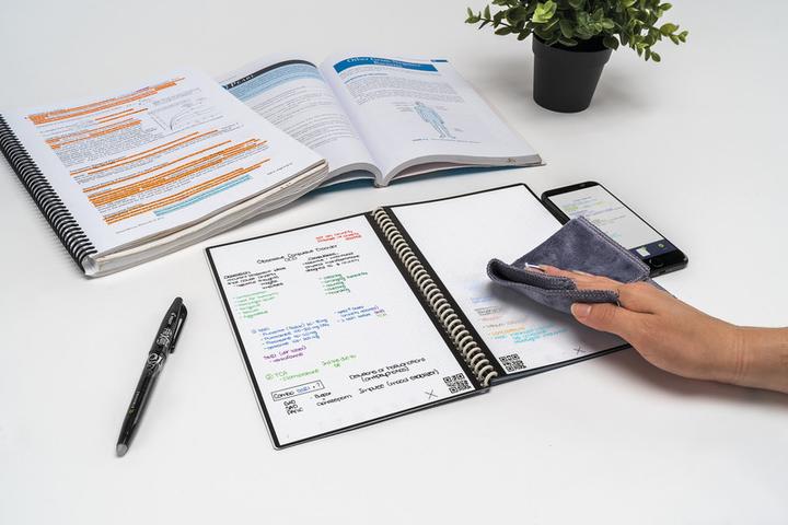 Image du produit Rocketbook Carnet de notes Core Smart (A5, Pointillés, Couverture rigide)