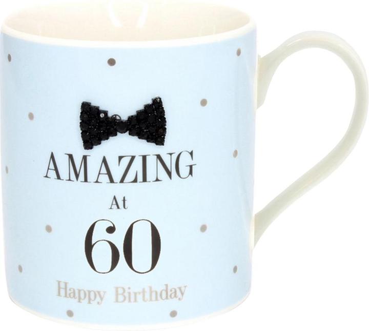 Produktbild Lesser & Pavey Lesser Pavey Punktemuster Masche Milestone Happy Birthday Geschenk Becher (1 x)