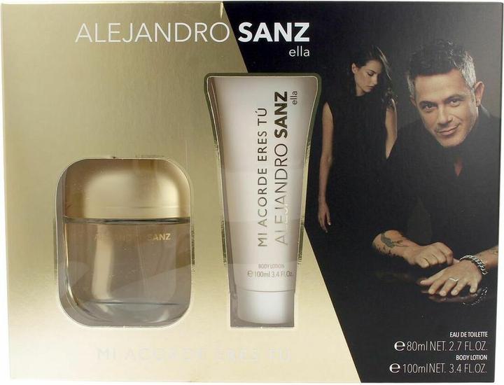 Produktbild Alejandro Sanz Mi Acorde Eres Tu EdT 100ml Set 2 Artikel (Parfum set)
