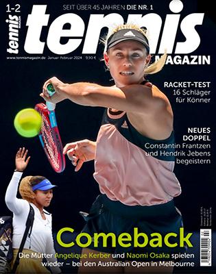 Produktbild tennis MAGAZIN (12 Monate, Physisch)