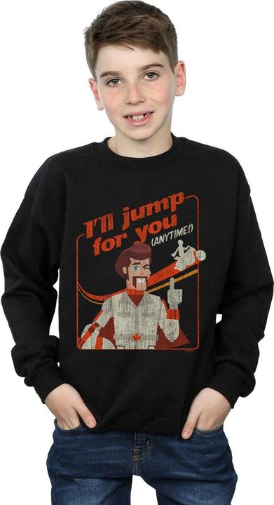 Immagine prodotto Disney Toy Story 4 Duke I'll Jump For You Felpa Ragazzi (140, 146)