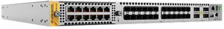 Allied Telesis ALLIED Advanced Layer 3 switch with SFP+ slot x 24- QSFP/QSFP28 slots x 4- Expansion slot x 1- Dual (28 Ports)
