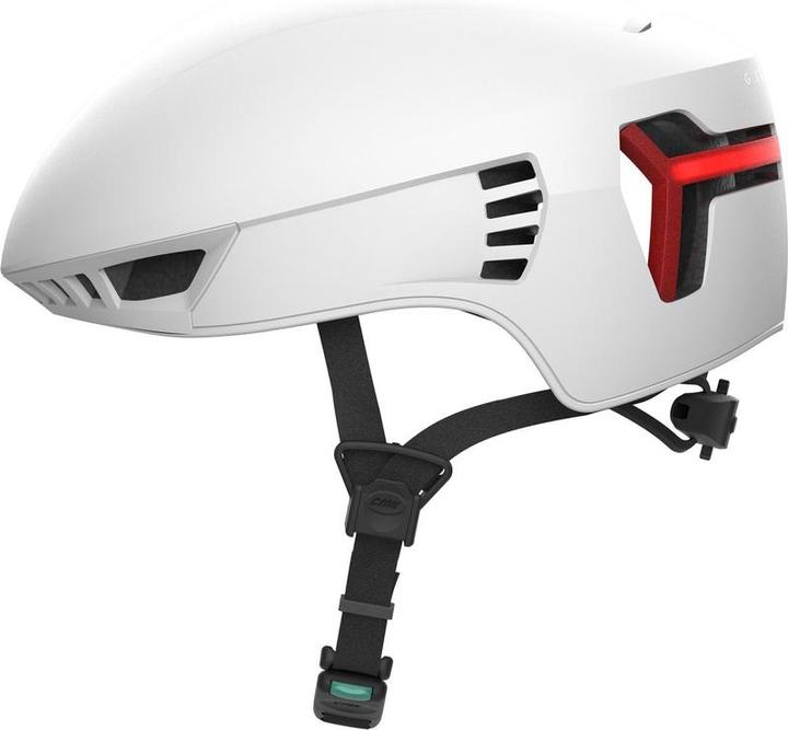 Crnk Genetische Alpha -Fahrradhelm - LED -Beleuchtung - 235 Gramm - Magnetschliess - - (52 - 56 cm)