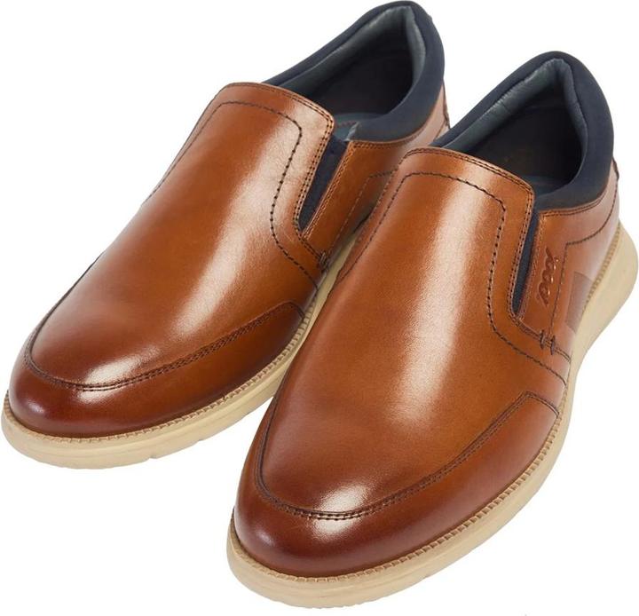 Actual product image Pod Mens Holden Italian Leather Loafers (44.5)
