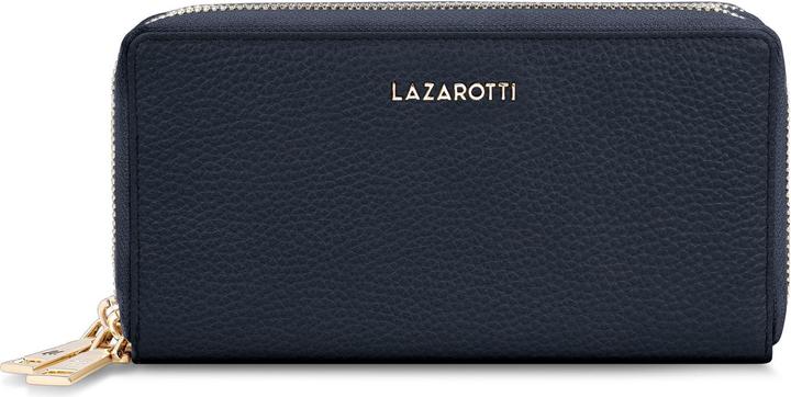 Lazarotti Bologna Leather Geldbörse RFID Schutz Leder 20 cm