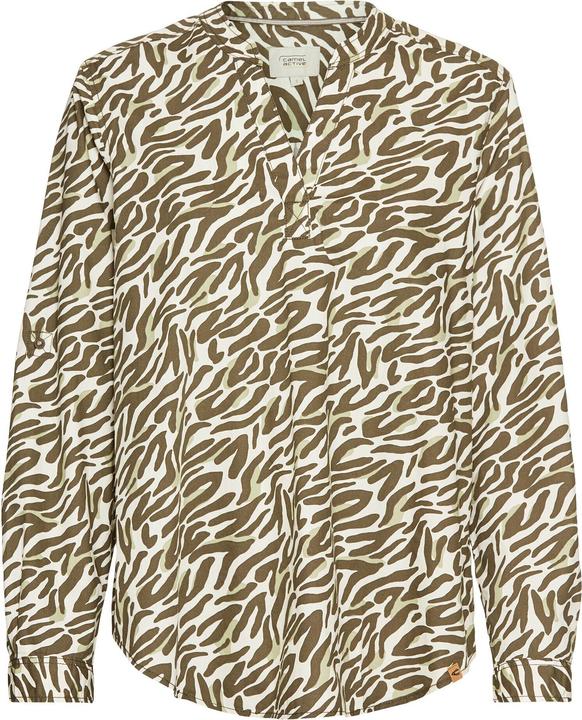 Produktbild Camel Active Langarm-Bluse mit Allover-Print (M)