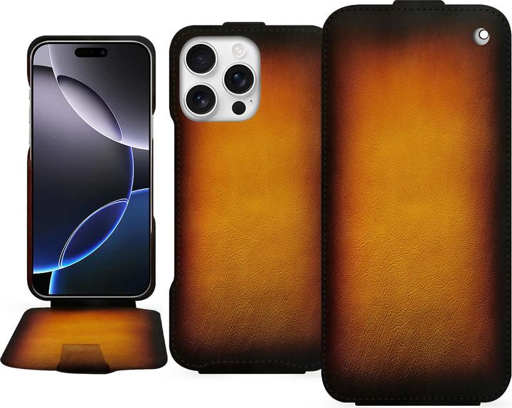 Actual product image Noreve Vertical leather shell (Apple iPhone 16 Pro Max)