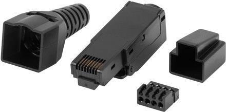Immagine prodotto Lanberg PLU-6000TL Connettore per fili RJ-45 cat.6 UTP (U/UTP, CAT6, 0.07 m)