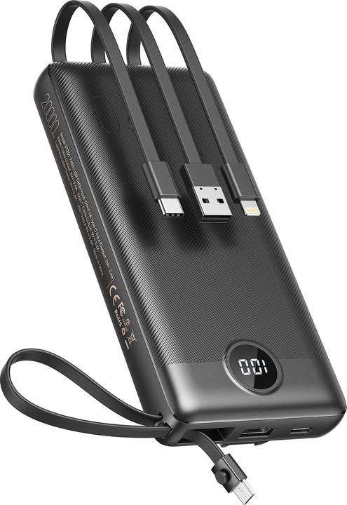 Veektomx Charger (20000 mAh, 74 Wh)