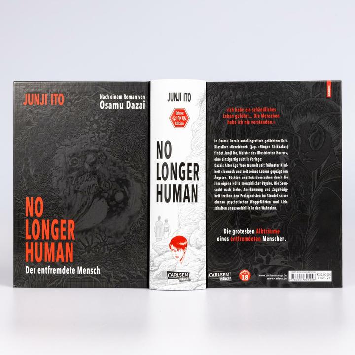 Actual product image No longer human – Der entfremdete Mensch (German, Junji Ito, 2024)