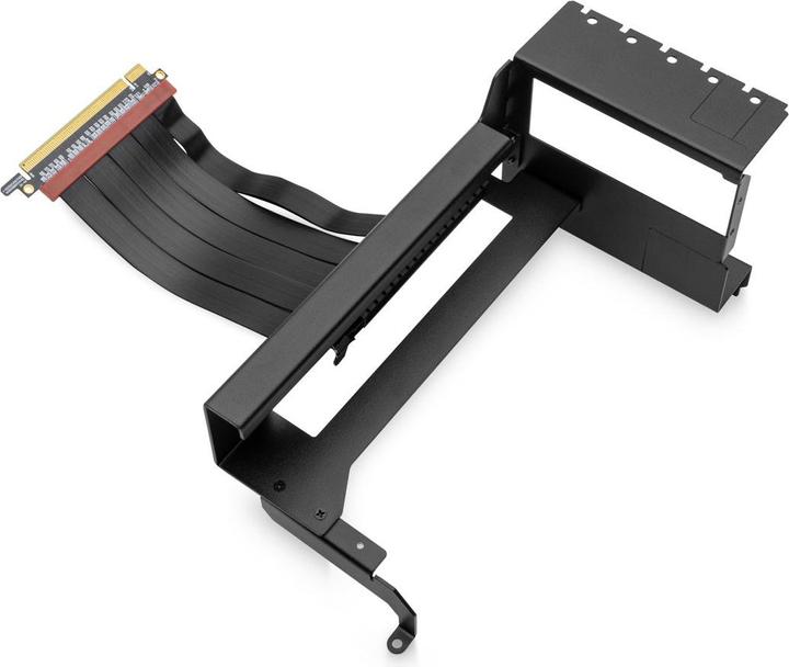 EKWB EK-Loop Vertical Graphics Card Holder EVO, PCIe Riser Cable 4th Gen