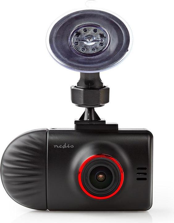 Nedis Cityline Rome, Dual Dashcam 1440p, 2.3" (GPS-Empfänger, Bluetooth, Eingebautes Mikrofon, Eingebautes Display, Eingebaute Anzeige, Beschleunigungssensor, Nachtsicht, HD)