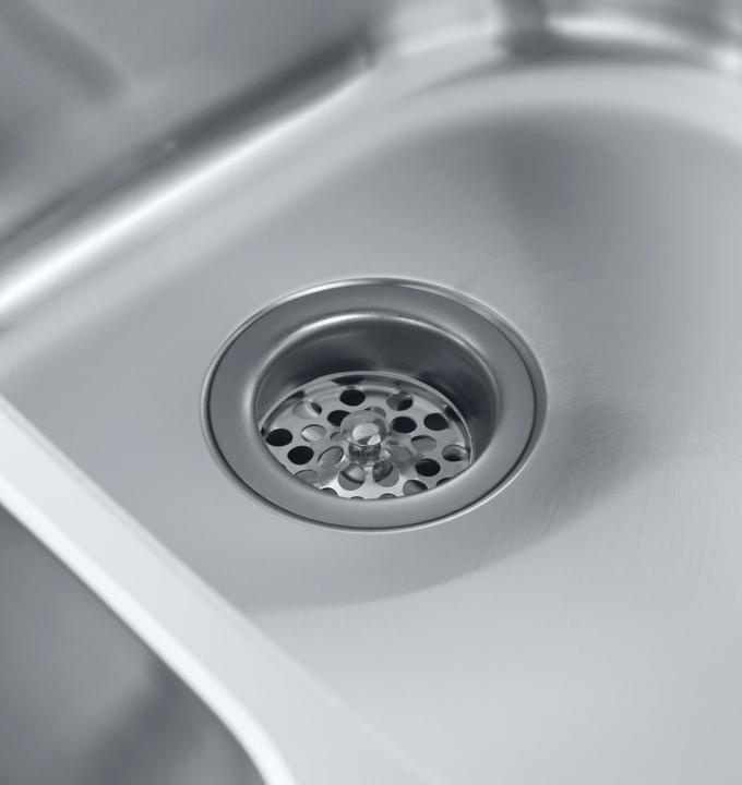 Actual product image Diaqua Drainage strainer with knob Inox
