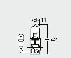 Productafbeelding Osram Oorspronkelijke lijn 64151 (H3)