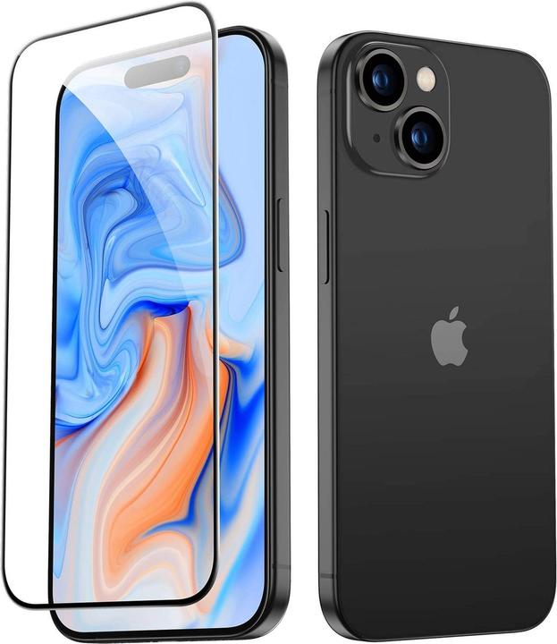 Immagine prodotto ESR Protezione del display in vetro temperato (1 Pezzo/i, Apple iPhone 15)