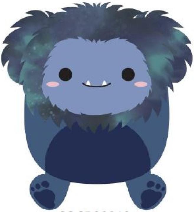 Produktbild Squishmallows Bigfoot Dani (4 cm)