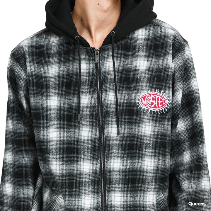 Image du produit Wasted Paris sweatshirt à capuche shadow plaid love (M)