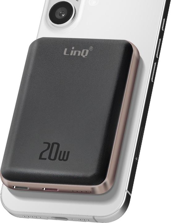 LinQ Banco di alimentazione MagSafe da 5.000 mAh (5000 mAh)