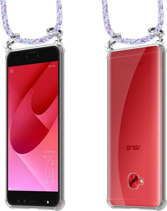Produktbild Cadorabo TPU Handy Kette SILBER Cover